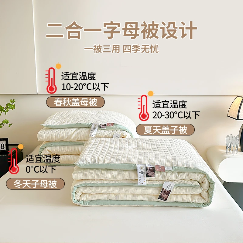 A类提花四季被加厚保暖冬被春秋被芯学生宿舍单双人棉被子秋冬被