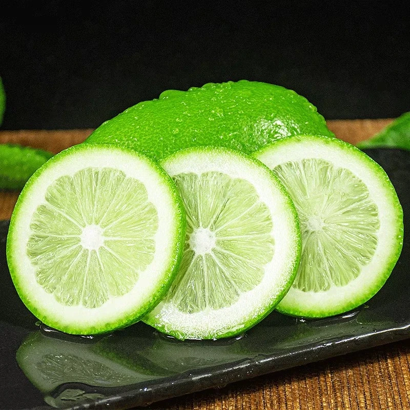 广西香水柠檬新鲜水果当季现摘鲜果青柠檬无籽柠檬鲜柠檬