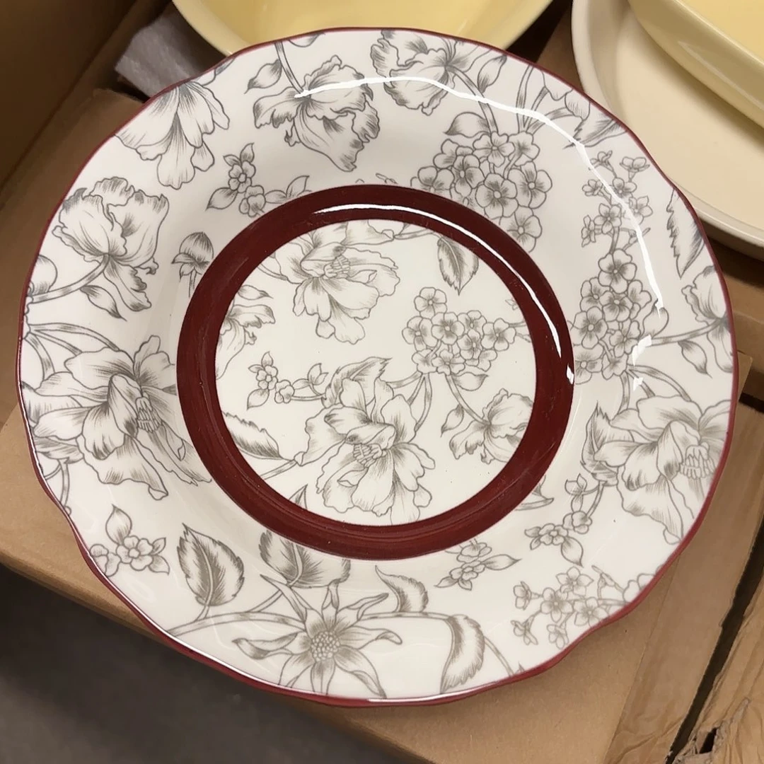 稻谷壳玫瑰庄园八寸盘