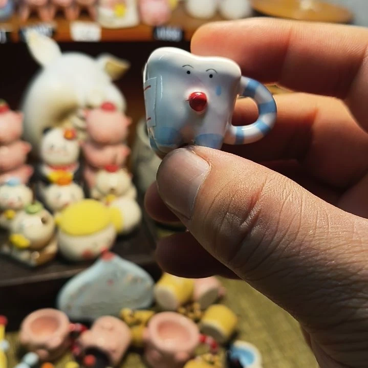 摆件牙齿陶瓷制作摆件