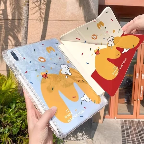 妙品薯条小狗适用红米RedmiPadPro平板保护套12.1英寸PadSE带笔槽