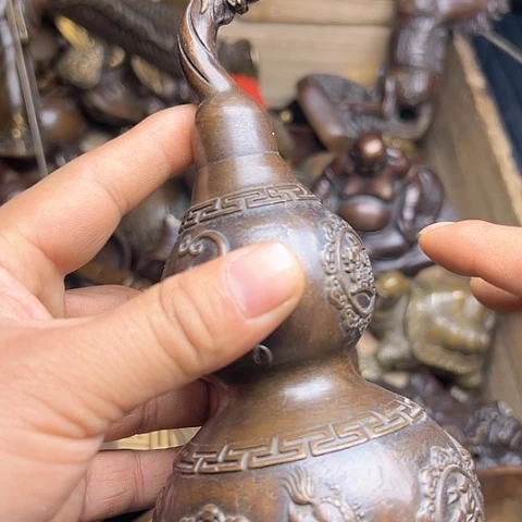 铜制工艺把玩摆件