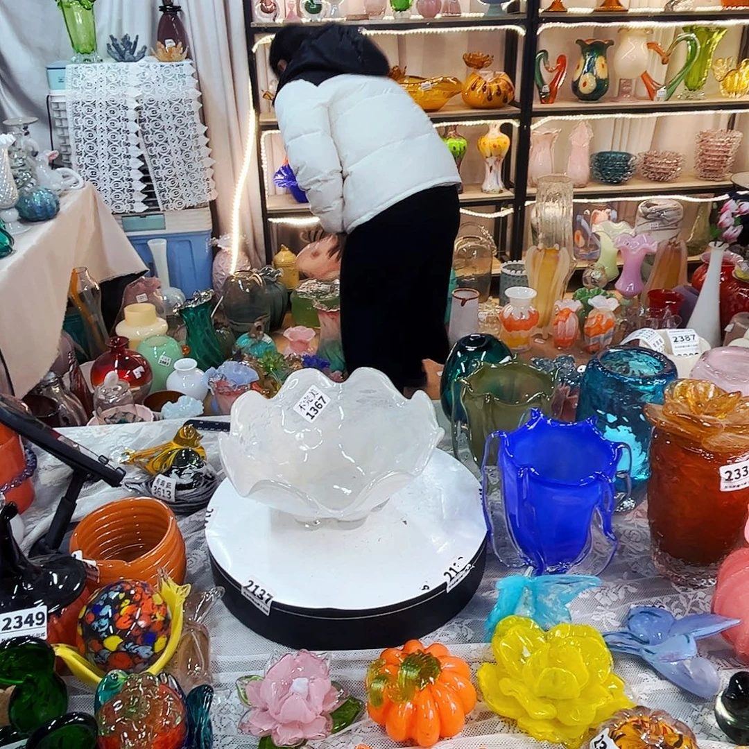 1367 家悦美居琉璃摆件不完美