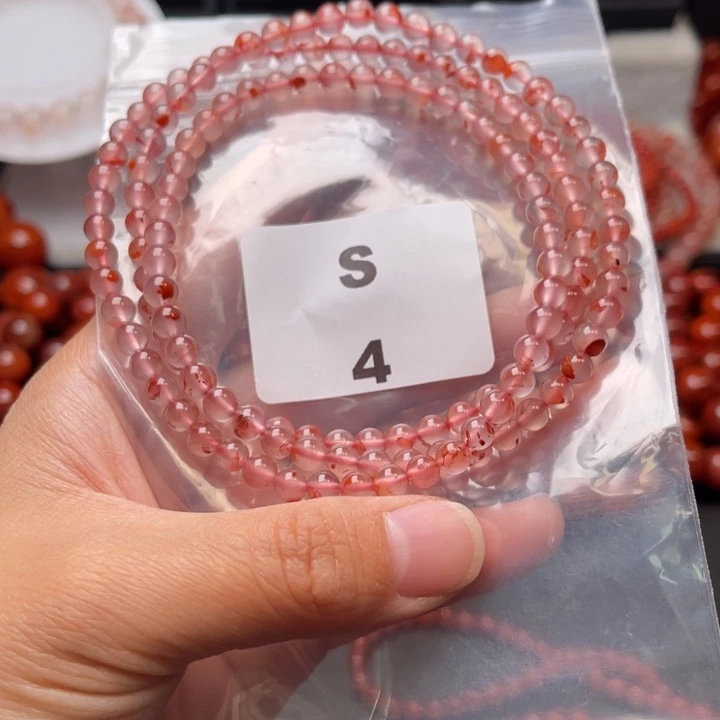 南红玛瑙未镶嵌多样性发货默认微瑕称重5mm