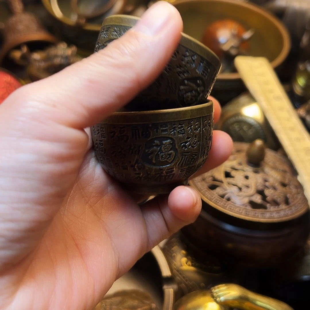 精美铜器工艺品等