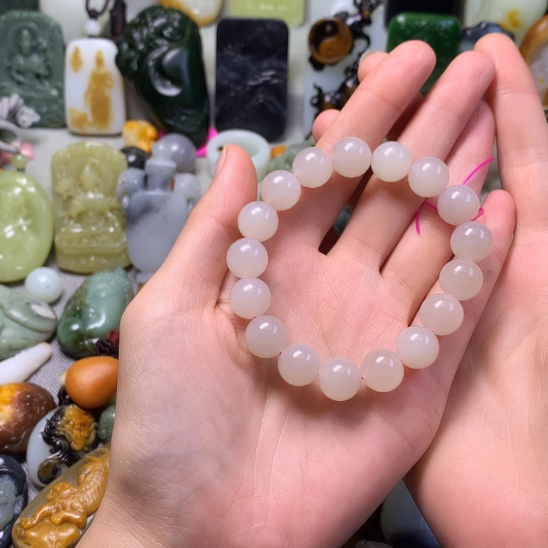 未镶嵌手串和田玉