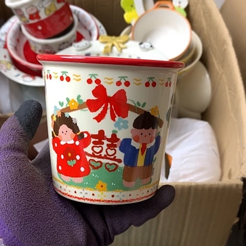 陶瓷制品满25拼单发货默认微瑕