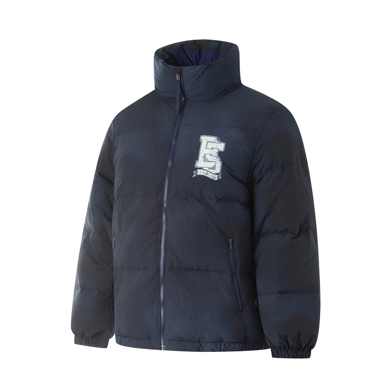 李宁羽绒服冬男反伍系列时尚防泼水宽松保暖羽绒外套AYMU479-B品