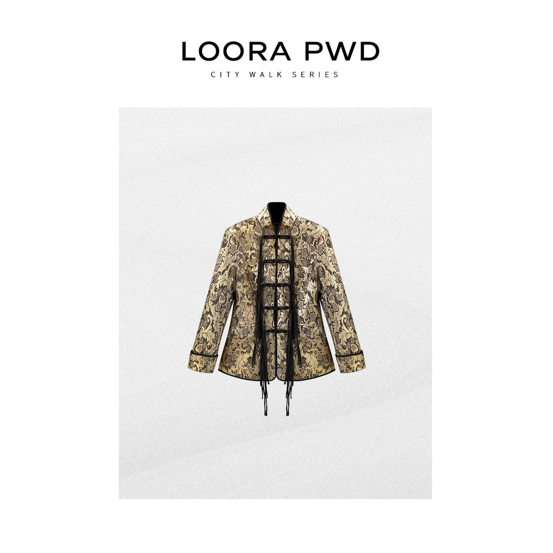 LOORAPWD/罗拉密码 设计师款典藏版时装上衣24CGAB0026N