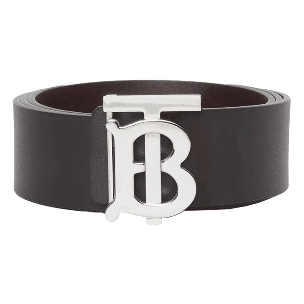 全新未使用 BURBERRY/博柏利 男专属经典tb双面腰带宽4cm/B4600