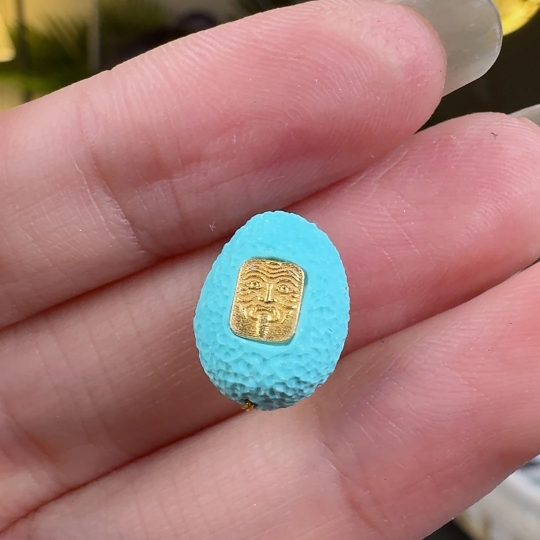 绿松石珠宝奇石未镶嵌