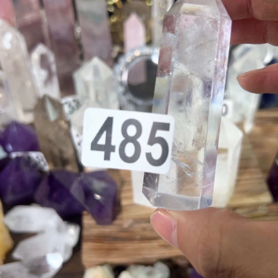 水晶天然水晶，默认微瑕未镶嵌