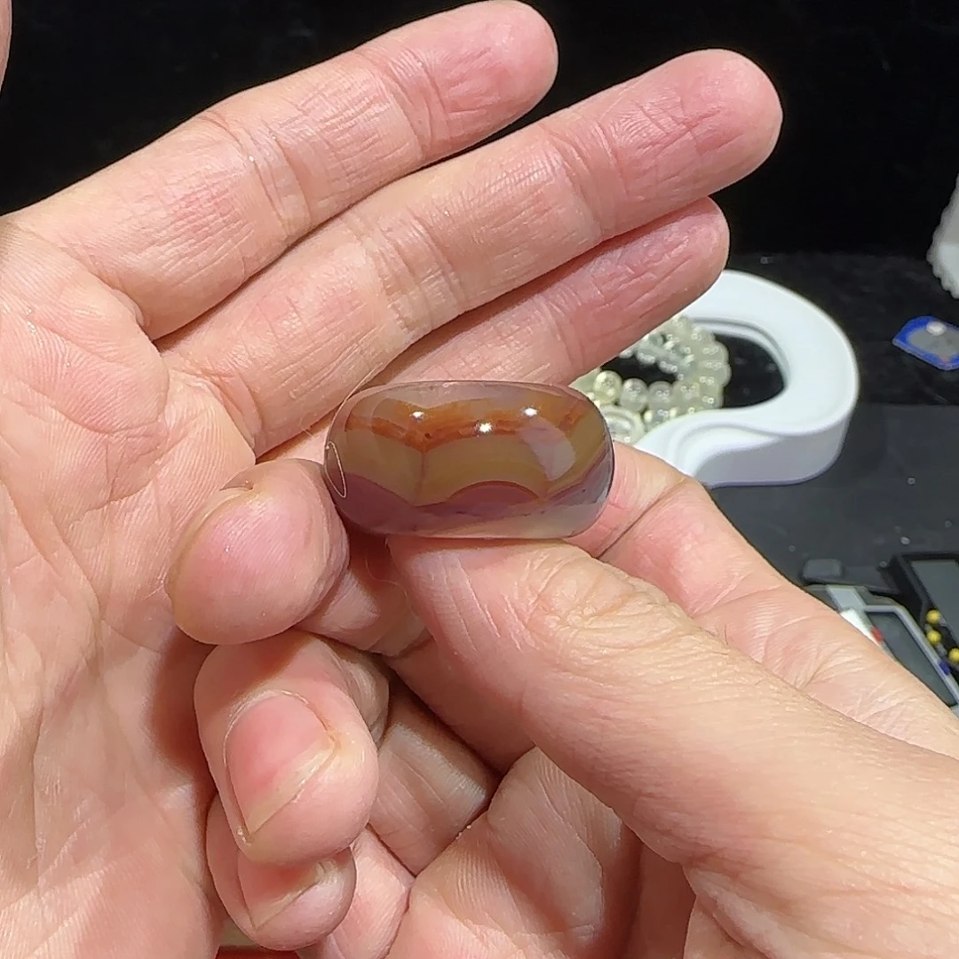 玛瑙/玉髓合金戒指