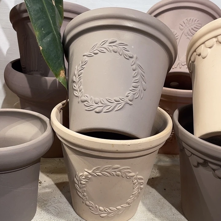 红陶16×14花盆两个