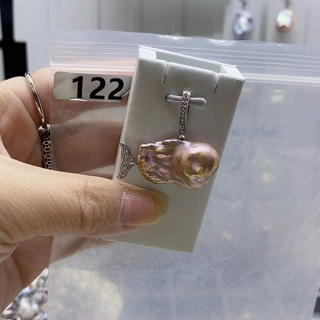 颈饰合金淡水珍珠