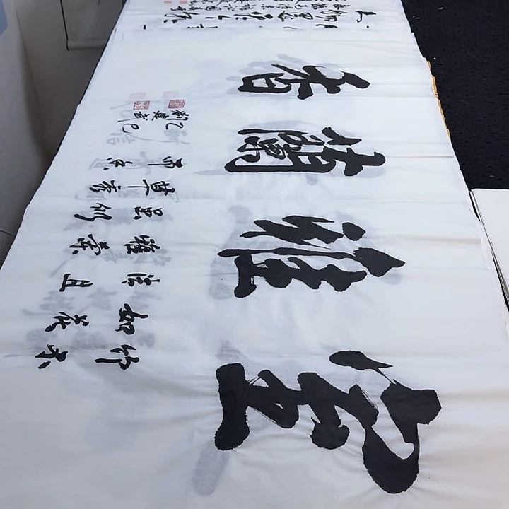 书法老师精品行书平尺