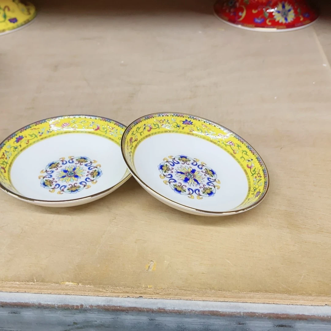 【闪购商品】珐琅4寸2个………………