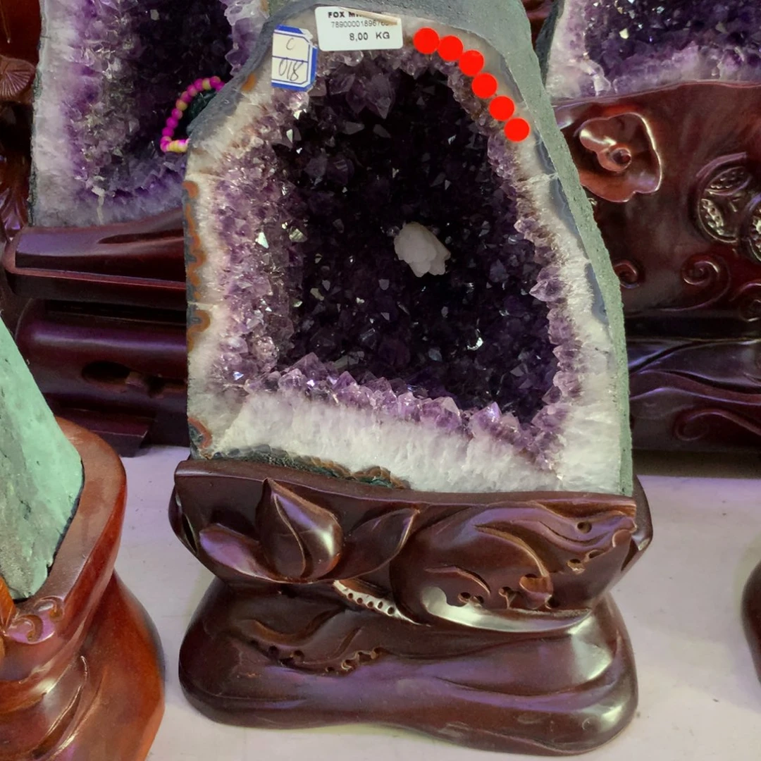 水晶未镶嵌大型摆件（非配饰）莹