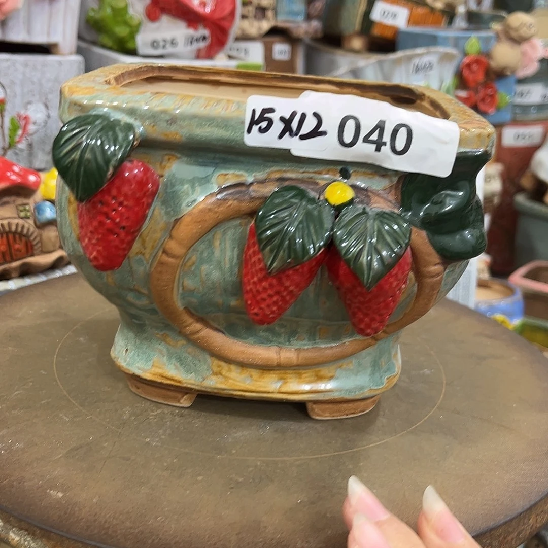 粗陶多肉花盆花盆