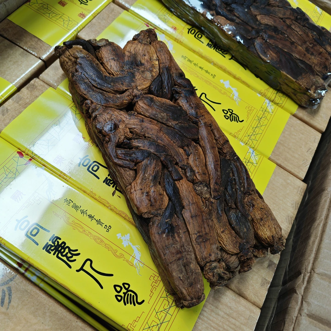 长白山陈年老高丽参敦煌壁画收藏款