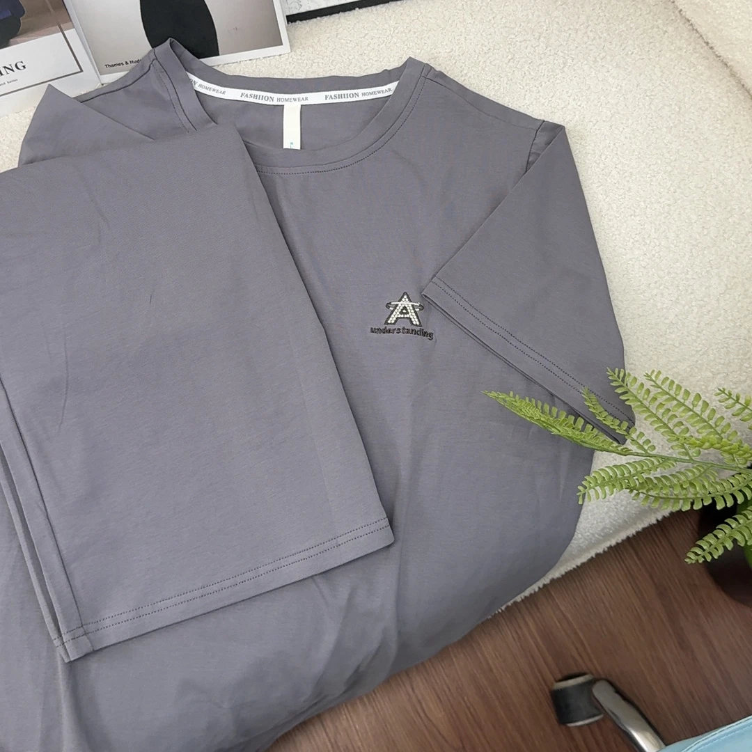 夏季爽棉男士（短袖短裤）柔软休闲风家居服