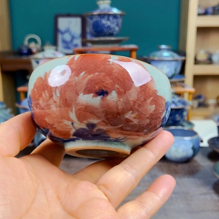 瓷片手工制作工艺精湛等特点