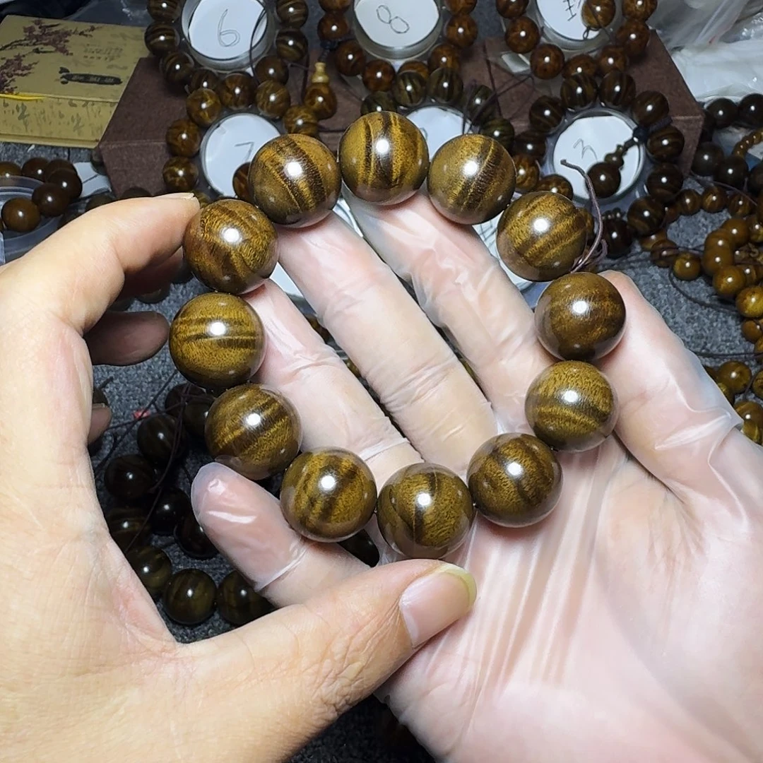 手串/手链阴沉木水波纹