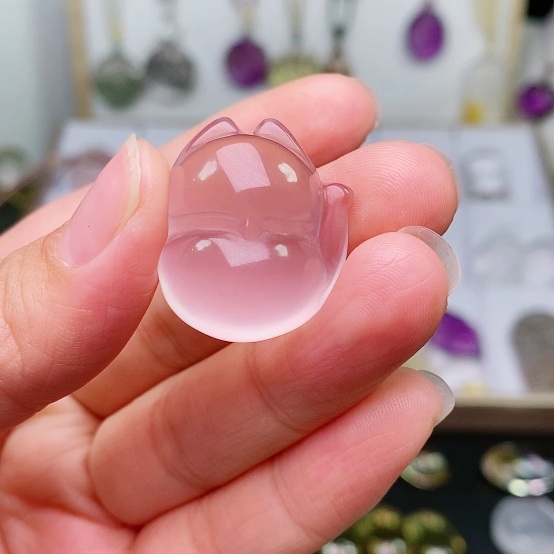 水晶吊坠(赠链)未镶嵌百****蕾