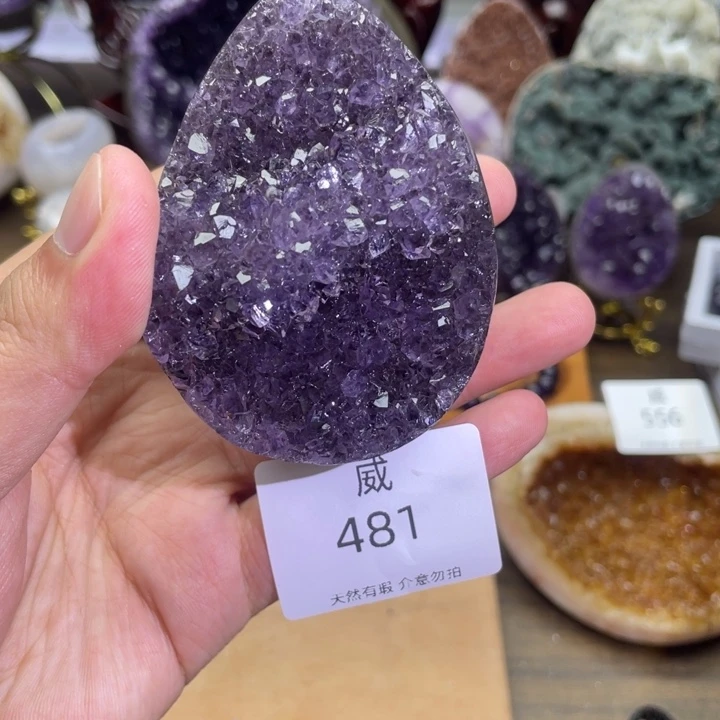 未镶嵌水晶珠宝半成品