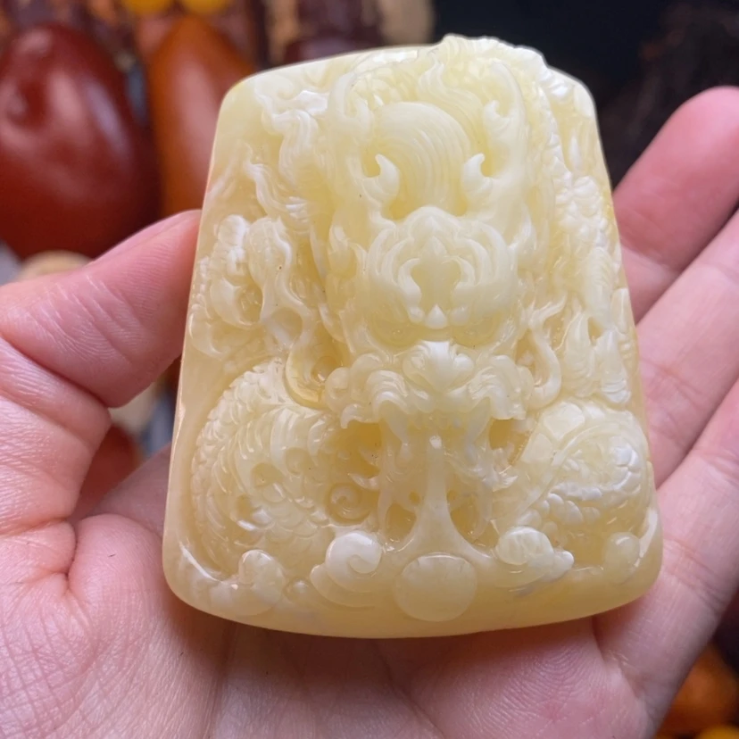 【闪购商品】定制琥珀裸石，。