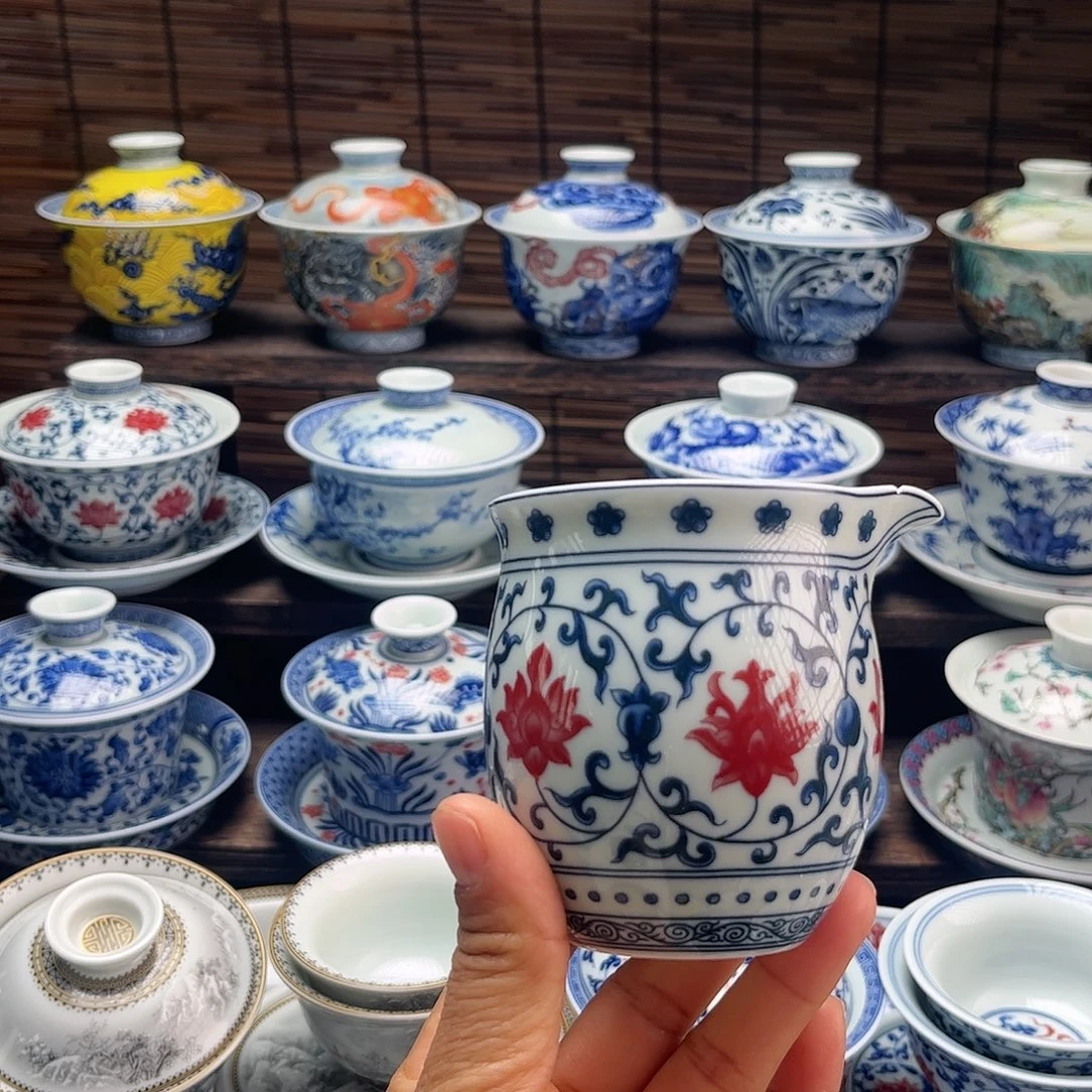 陶摆件景德镇陶瓷公道杯