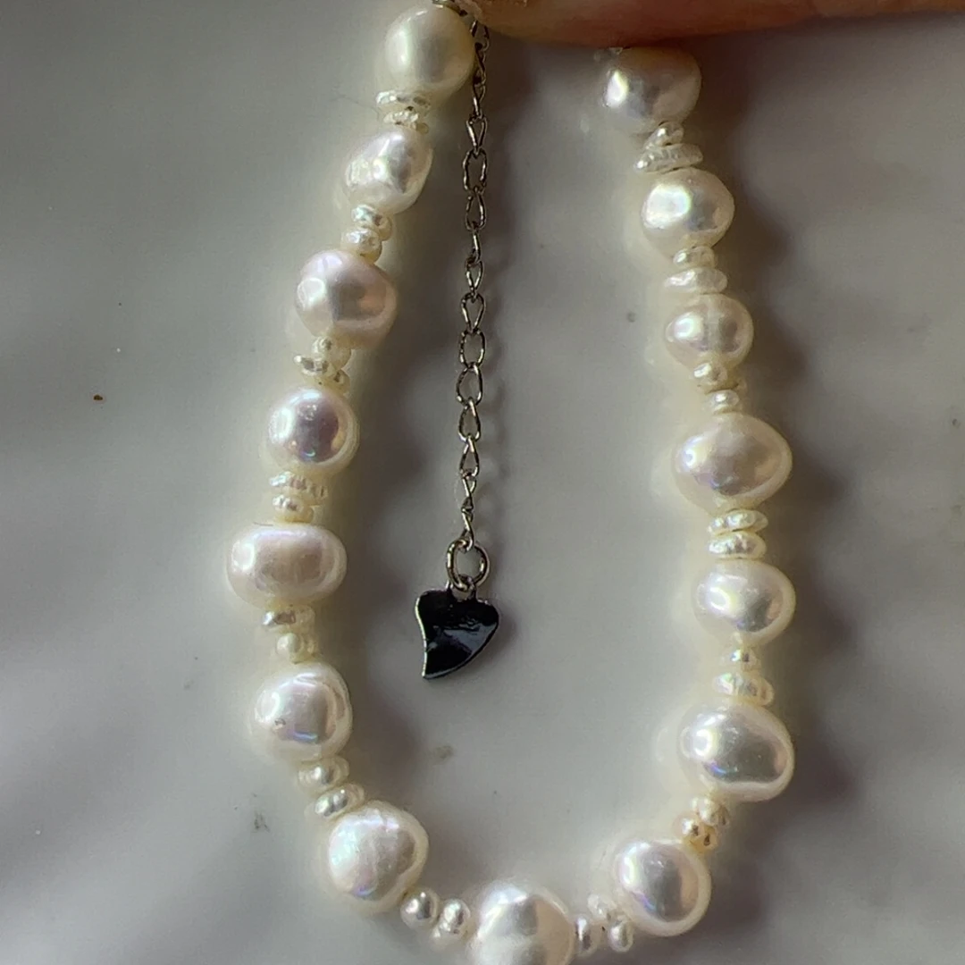 淡水珍珠合金手绳