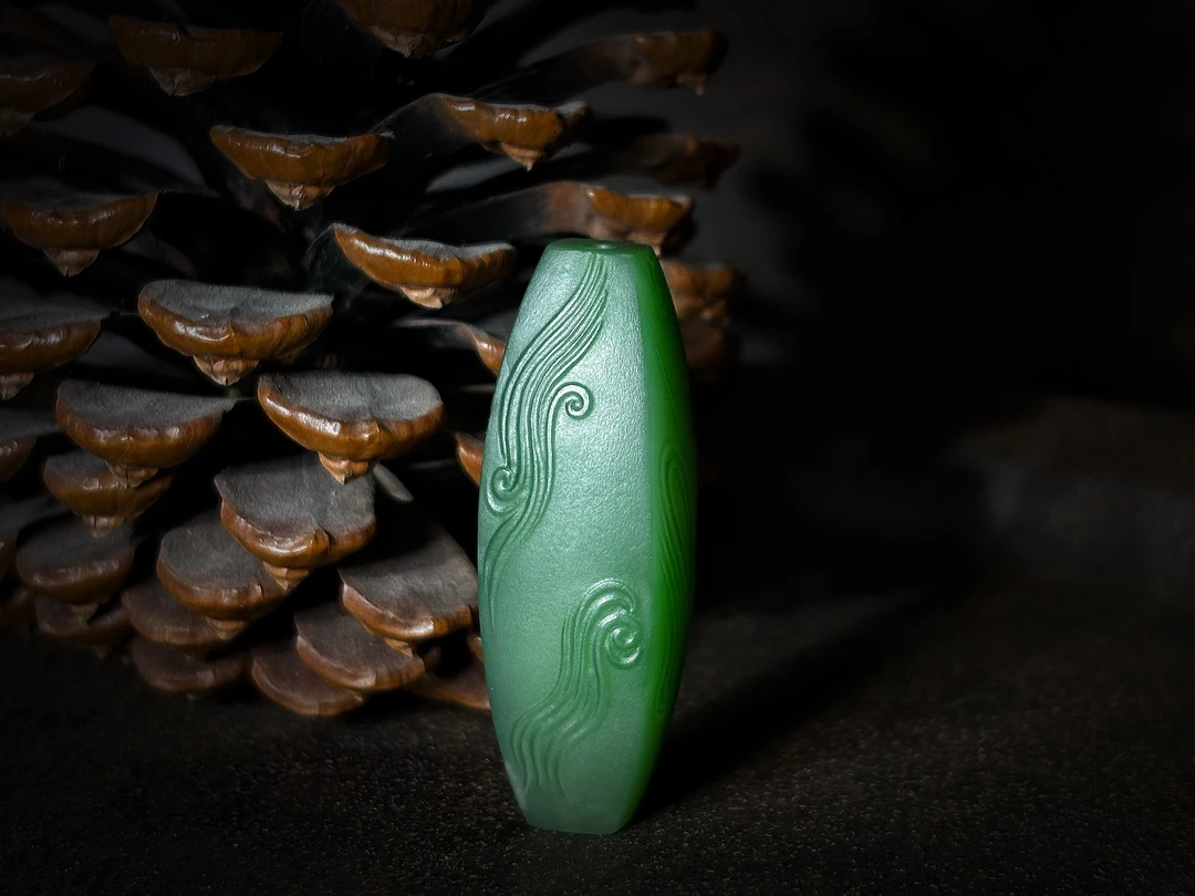 苏州石己碧玉四方勒子41.8*14.86