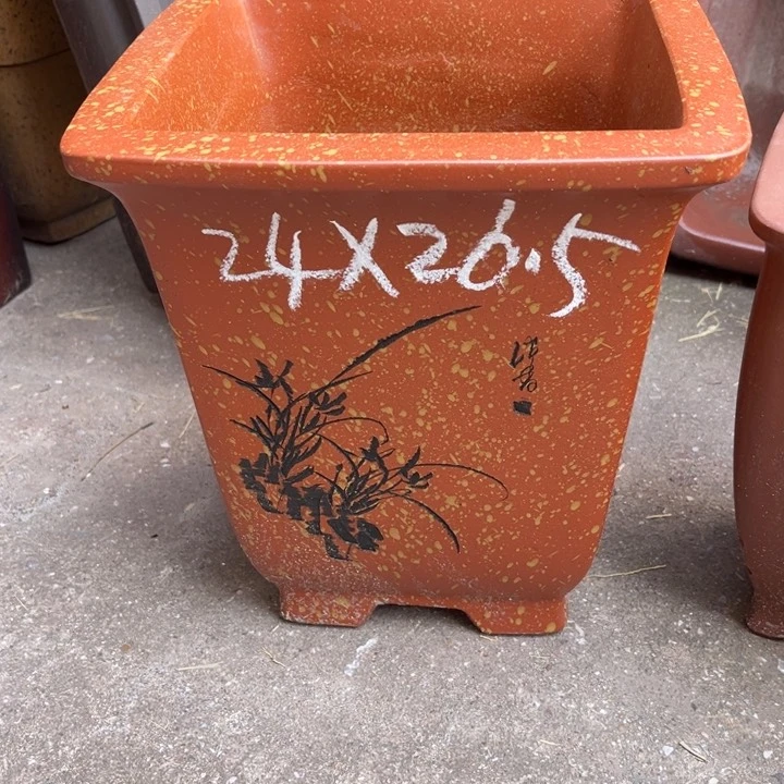 紫砂花盆紫砂花盆