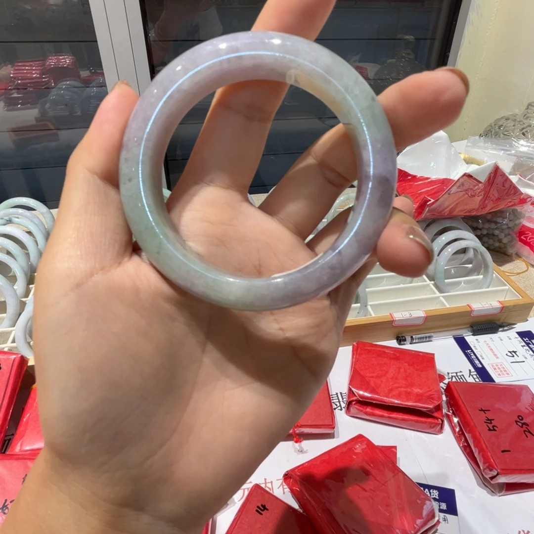 未镶嵌手镯翡翠天然缅甸翡翠手镯