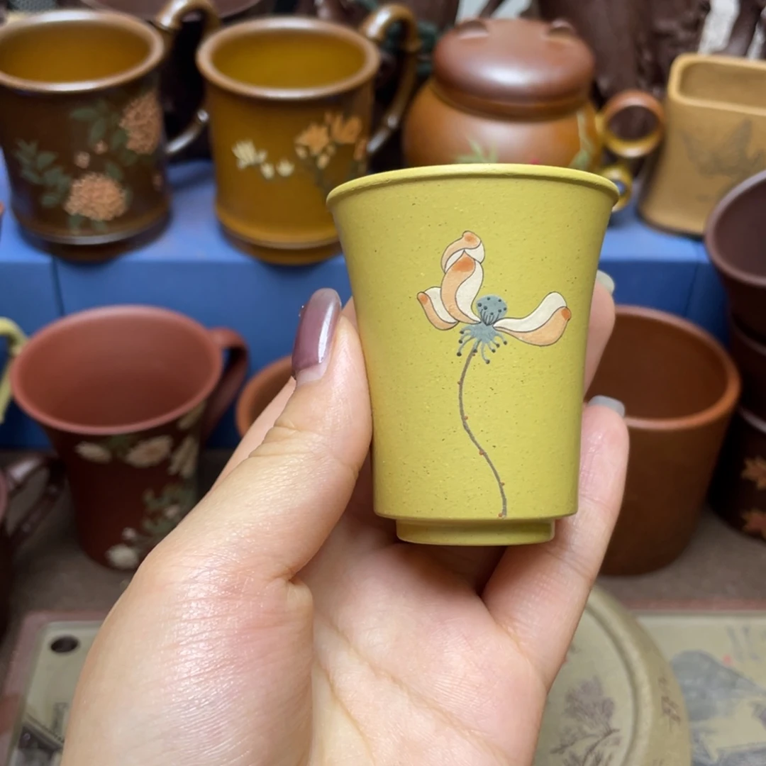 紫砂茶杯紫砂主人杯