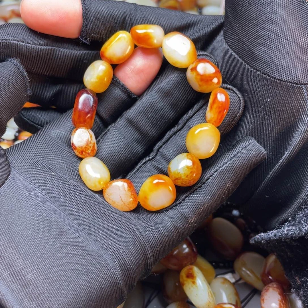 和田玉手链未镶嵌