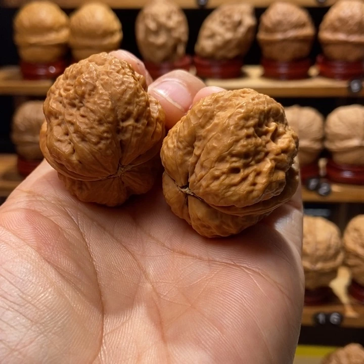 把件文玩核桃饕餮64