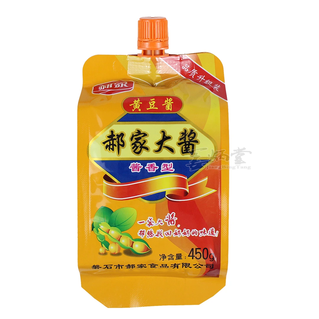 郝家大酱黄豆酱450g×5袋香葱蘸酱豆瓣酱生酱调味酱