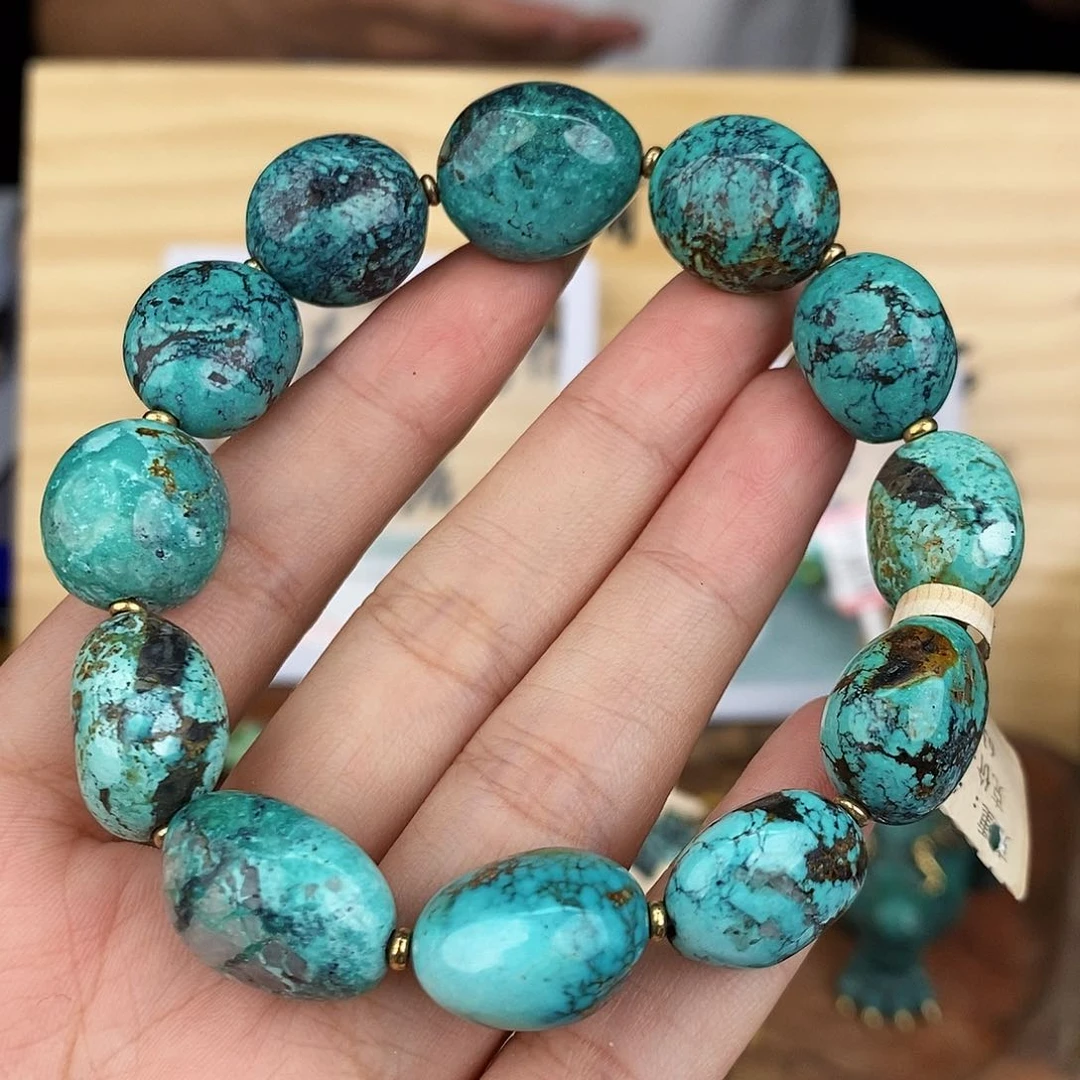 未镶嵌绿松石珠宝奇石