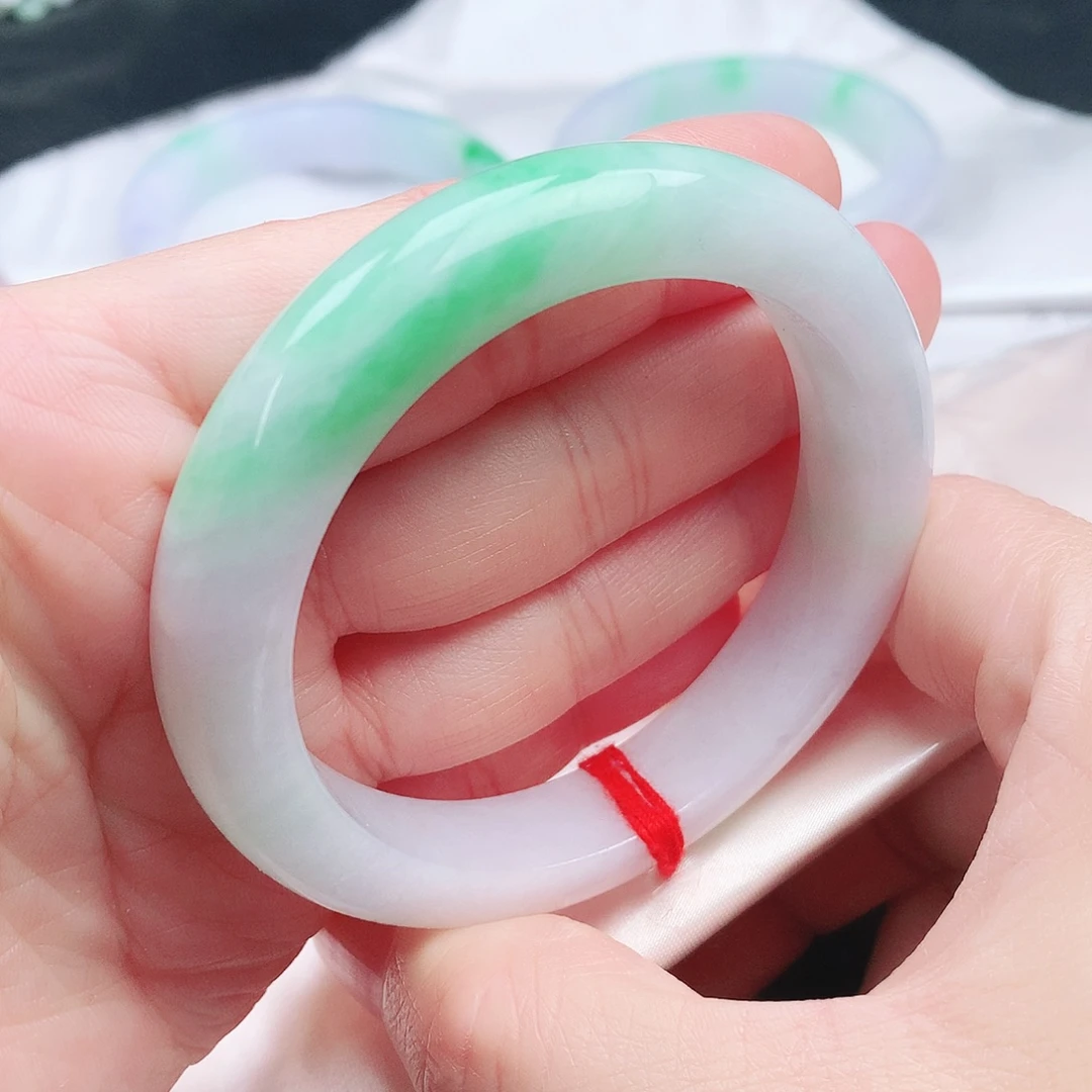 翡翠未镶嵌手镯02