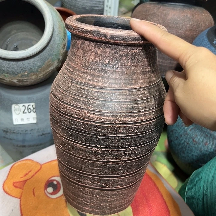 粗陶盆默认打孔高24口12