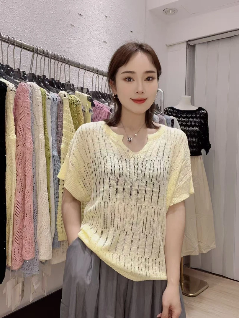 冰丝亮片时尚波西米亚宽松无袖夏季气质显瘦拼接百搭上衣