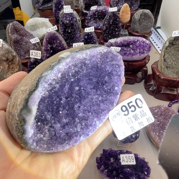 未镶嵌大型摆件（非配饰）紫晶
