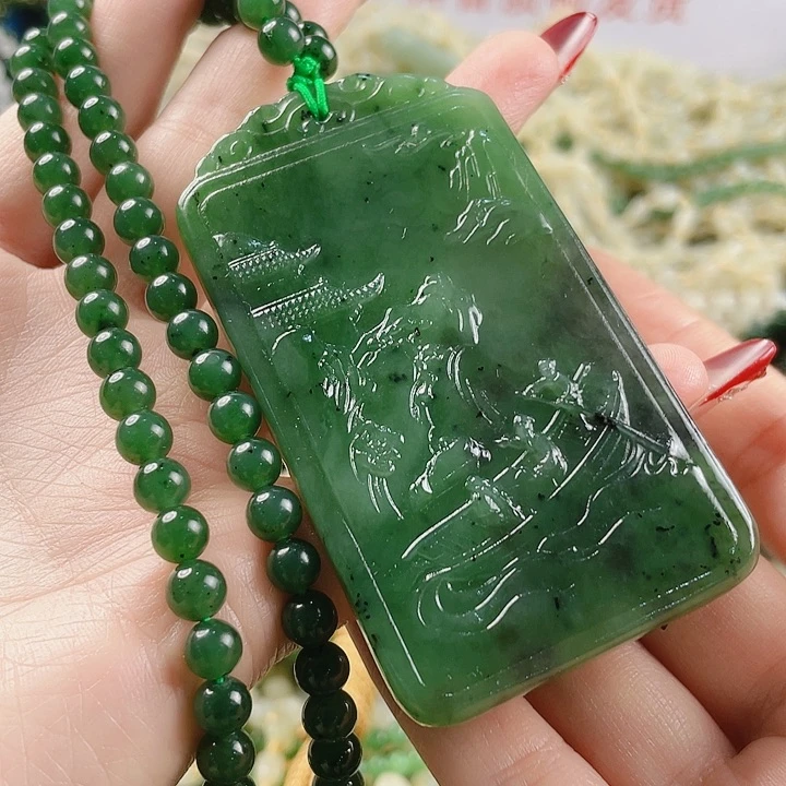 未镶嵌和田玉挂件