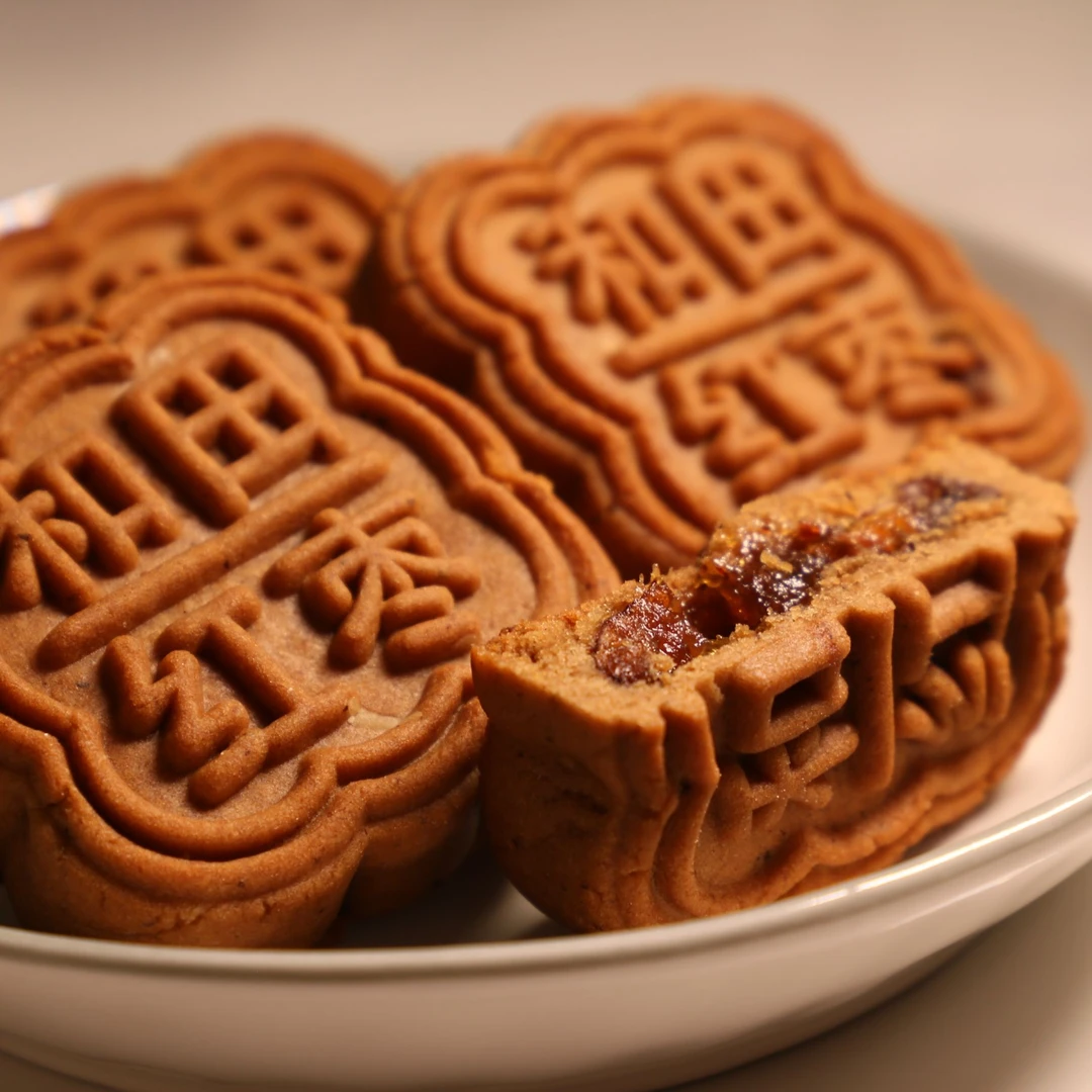 麦特香红枣蛋月烧月饼中秋经典零食休闲