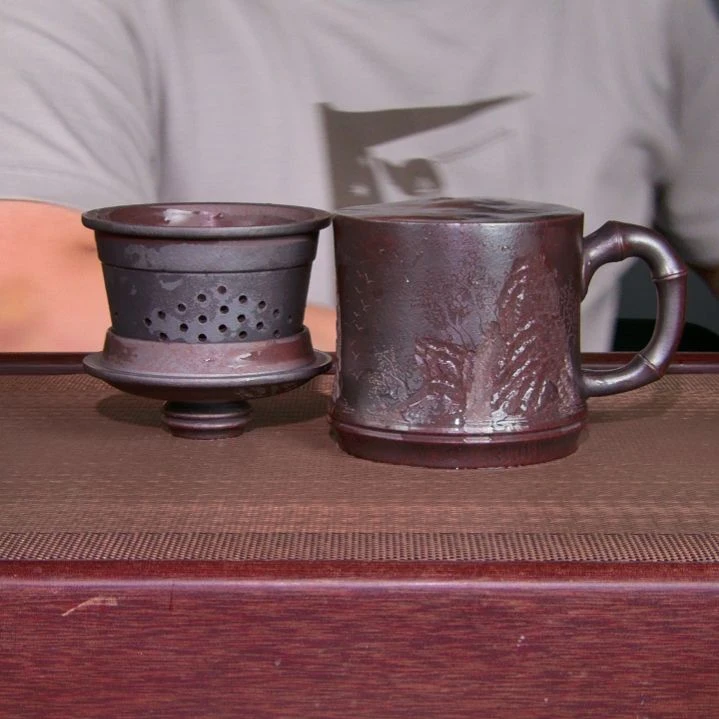 茶杯紫砂高货放漏