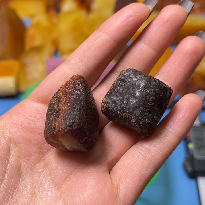 定制蜜蜡未镶嵌布*熊