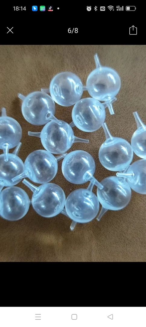 高透明汽泡浮漂钓鱼气泡漂10只一单