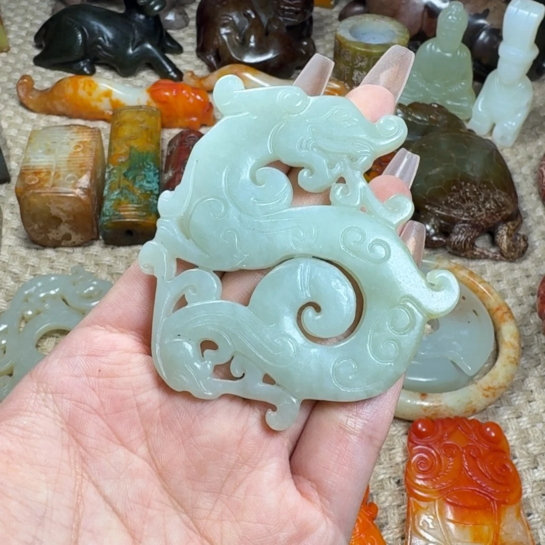 吊坠白玉菩提挂件